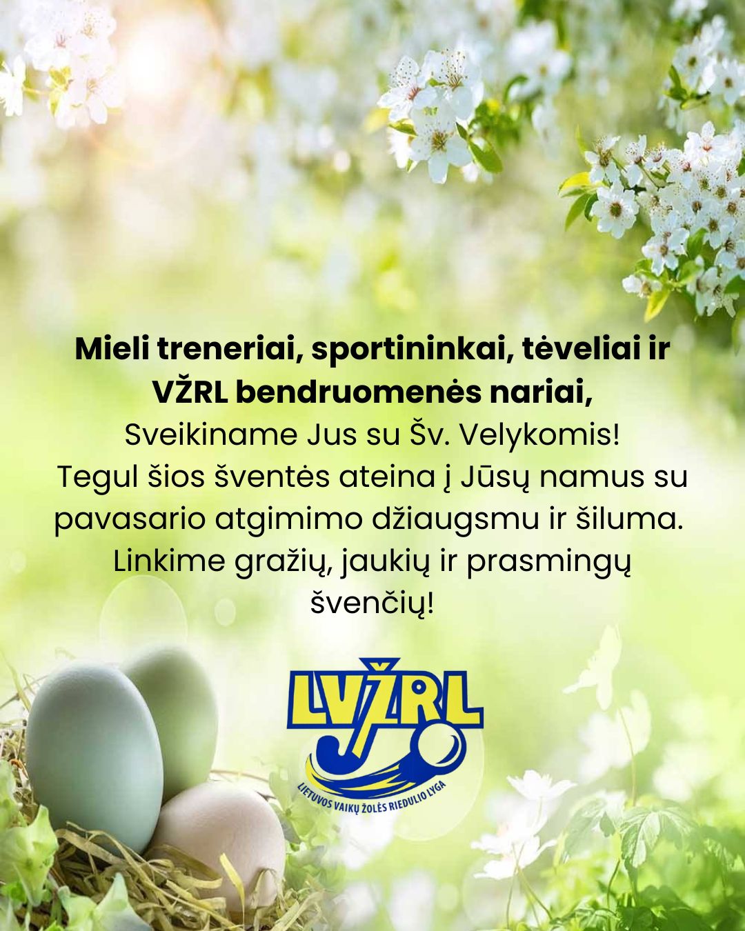Su gražiausia pavasario švente Šv. Velykom